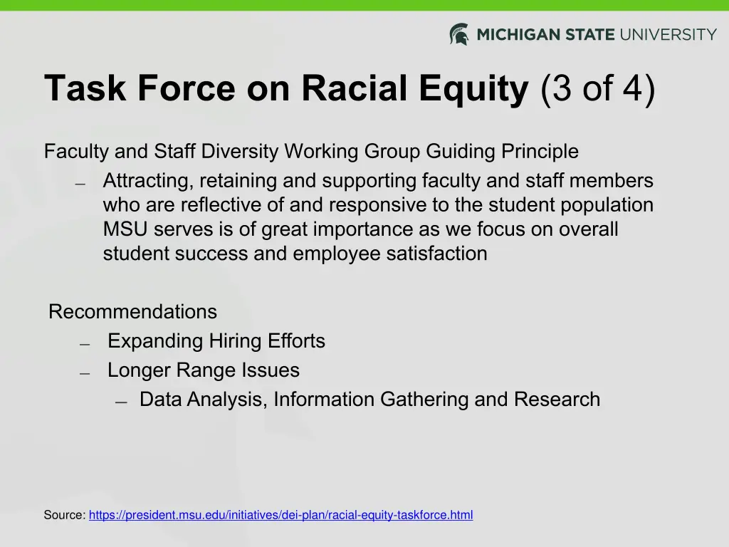 task force on racial equity 3 of 4