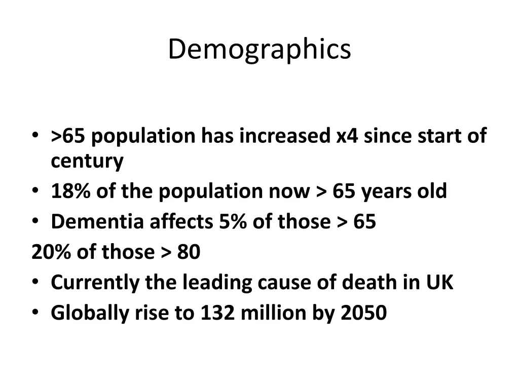 demographics