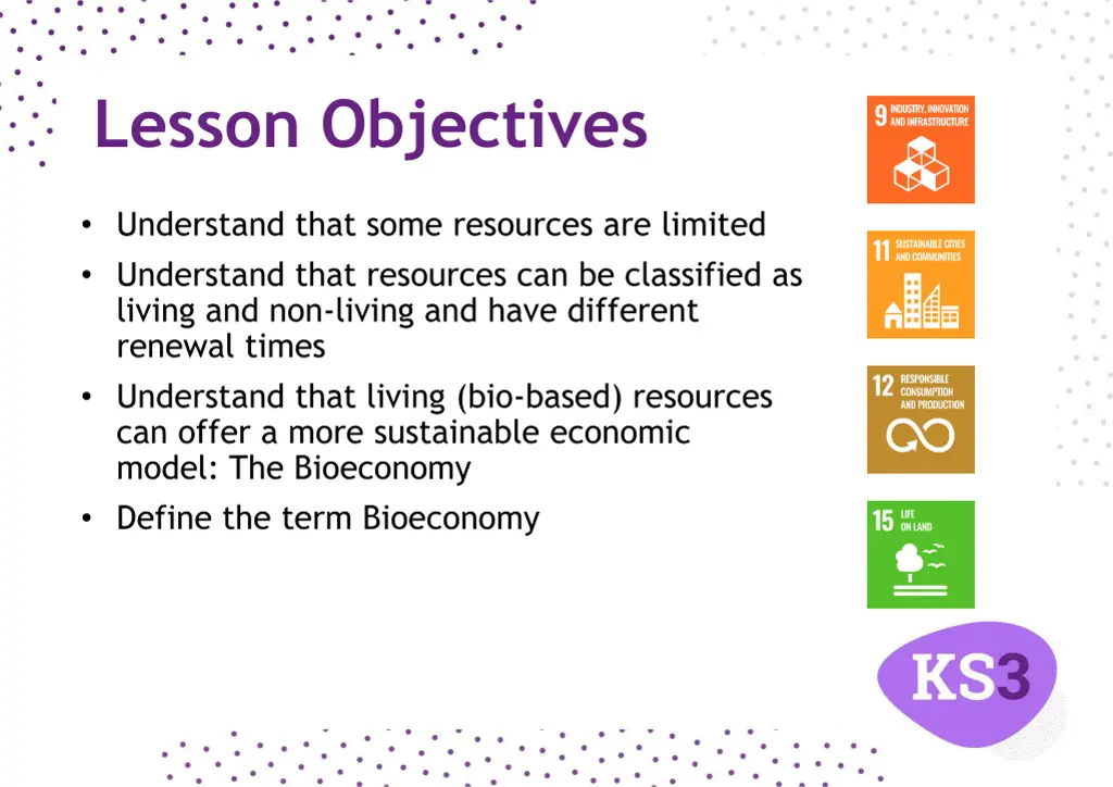 lesson objectives