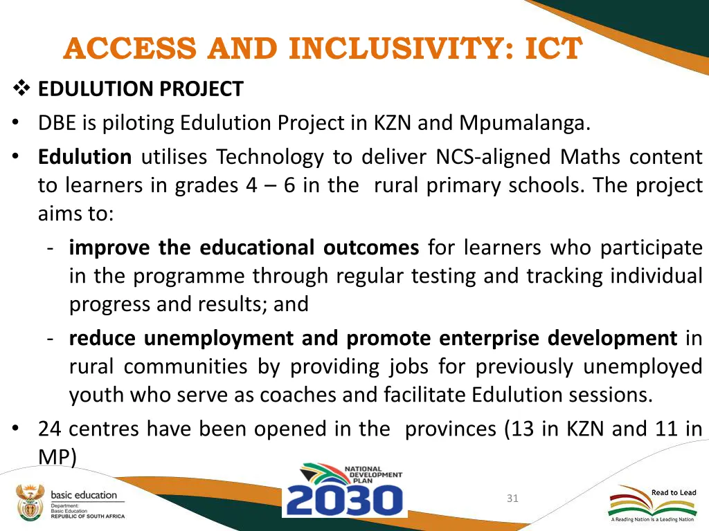 access and inclusivity ict edulution project