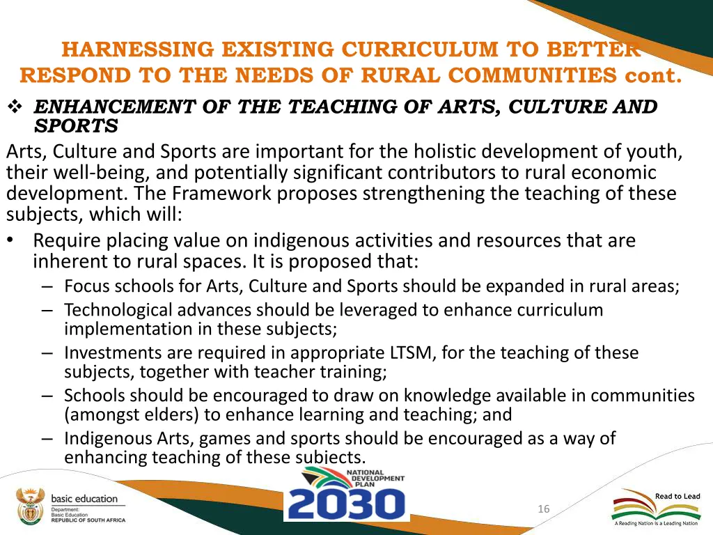 harnessing existing curriculum to better respond 1