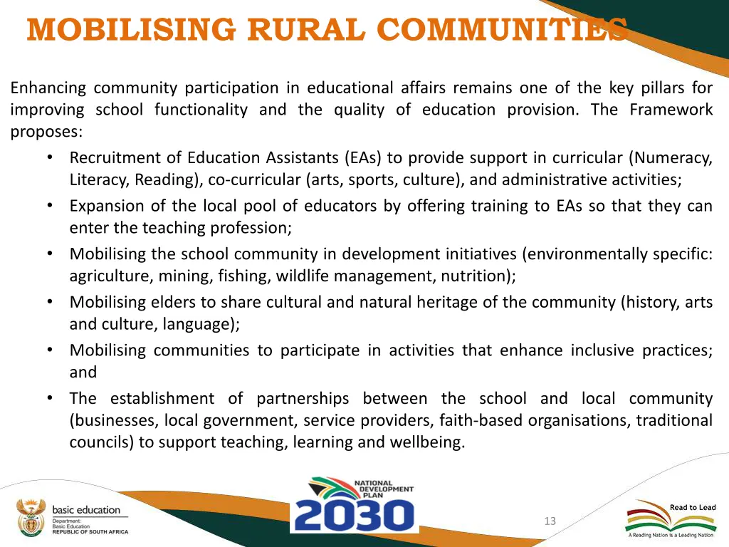 mobilising rural communities