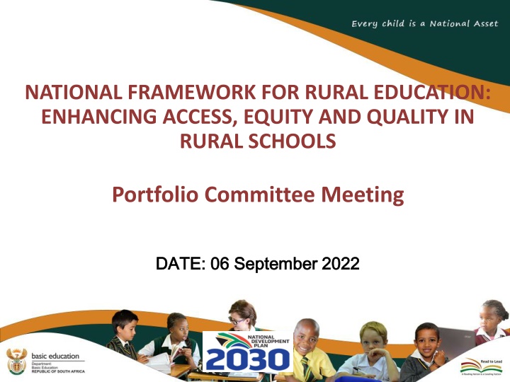 national framework for rural education enhancing