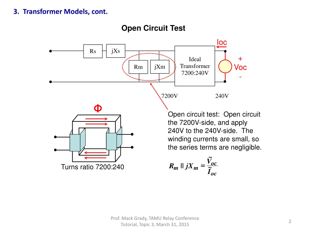 3 transformer models cont