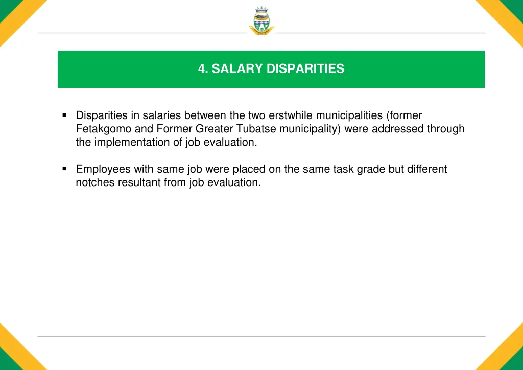 4 salary disparities