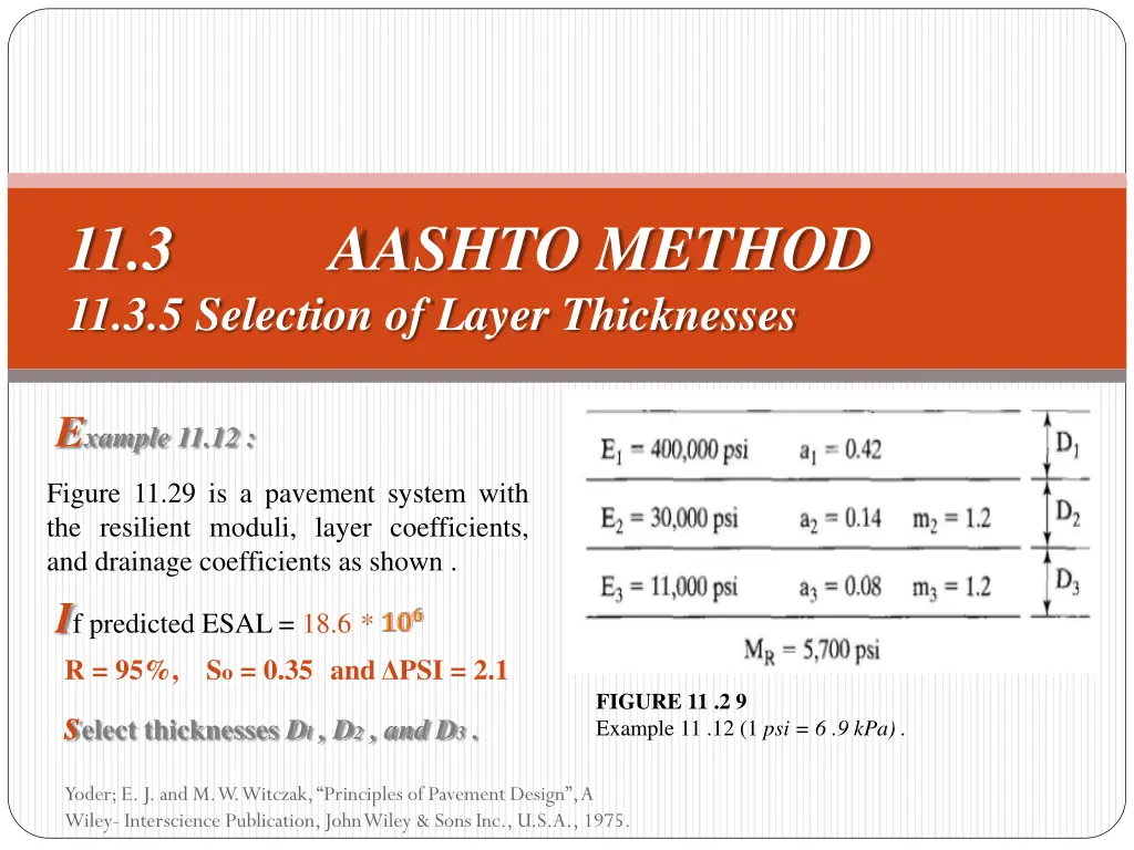 11 3 aashto method 11 3 5 selection of layer 5