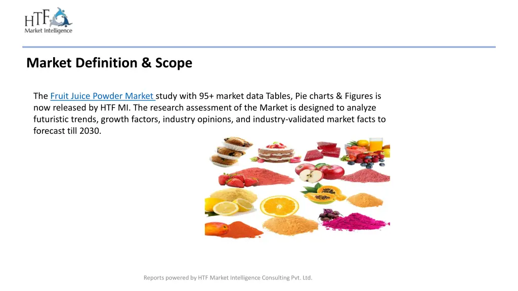 market definition scope