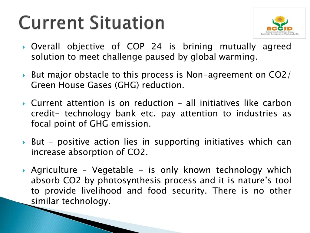 overall objective of cop 24 is brining mutually