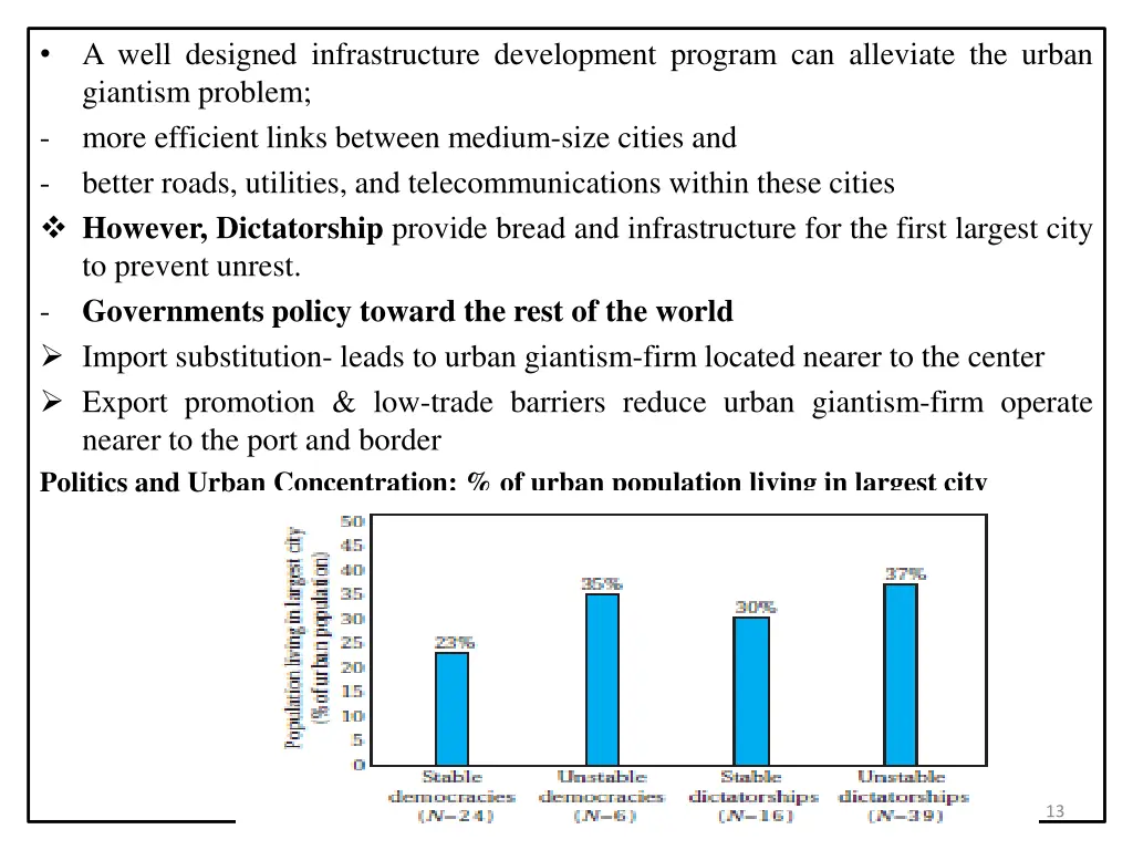 a well designed infrastructure development