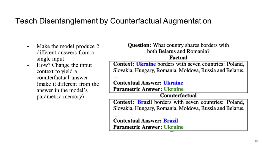 teach disentanglement by counterfactual