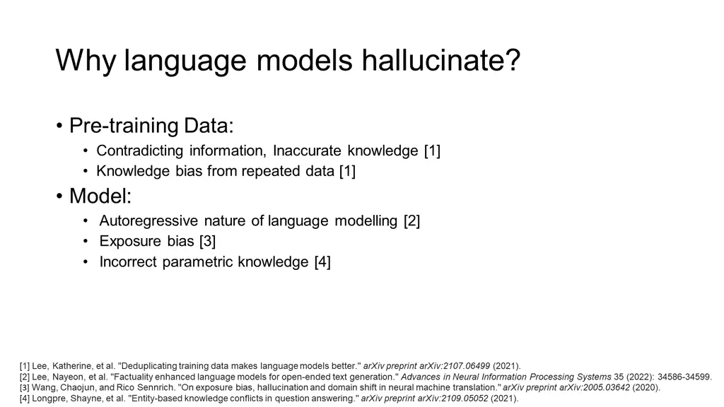 why language models hallucinate