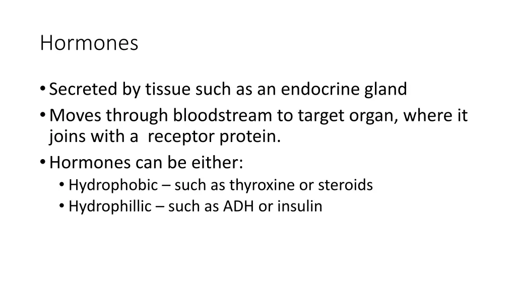 hormones