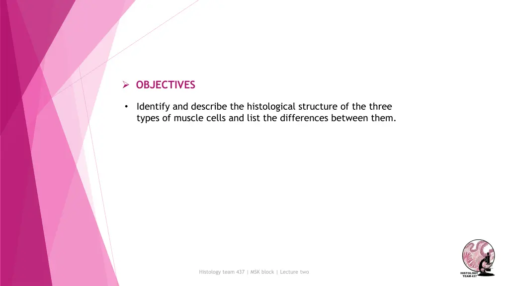 objectives