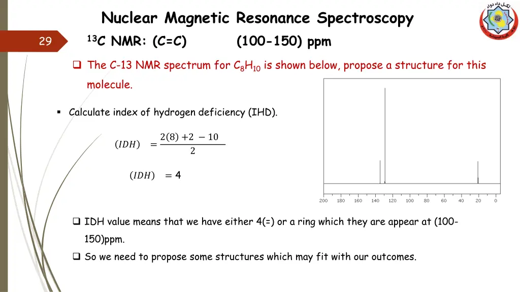 nuclear magnetic resonance spectroscopy 14