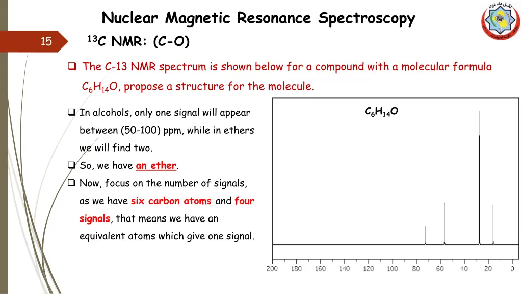 nuclear magnetic resonance spectroscopy 6