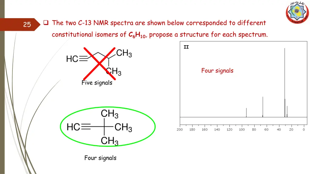 the two c 13 nmr spectra are shown below 4