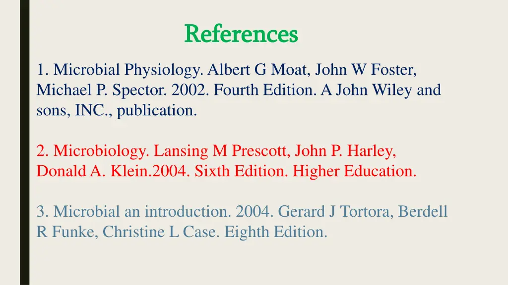 references references