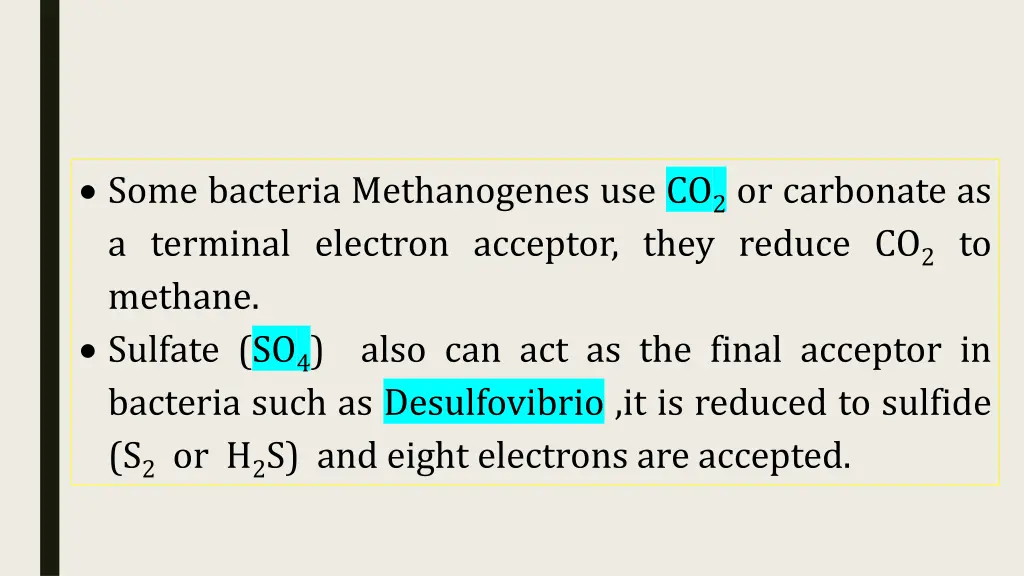 some bacteria methanogenes use co 2 or carbonate