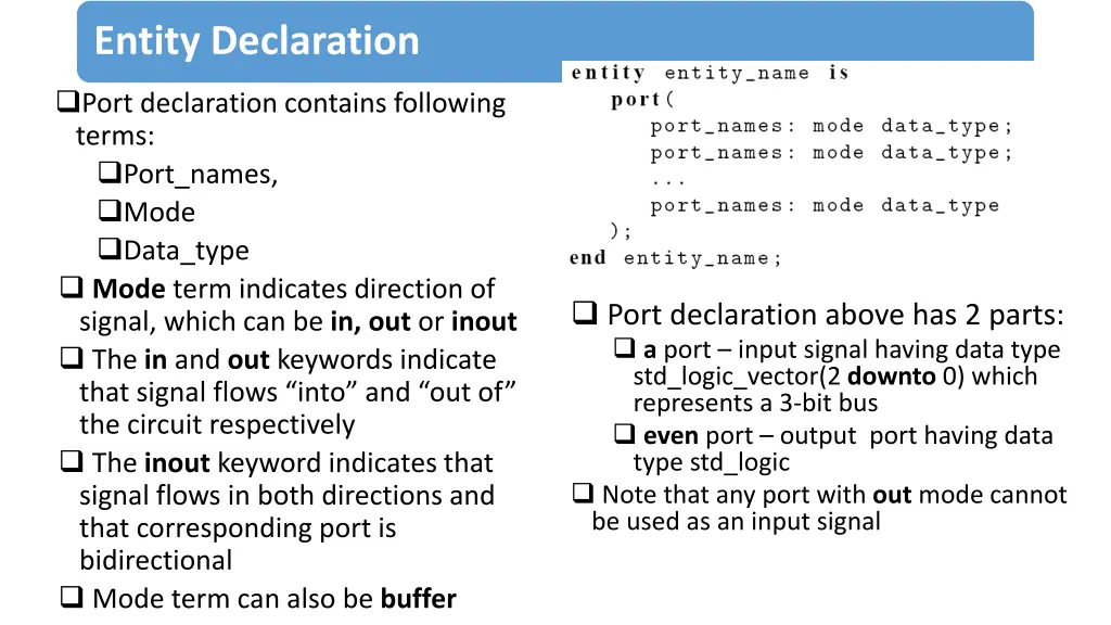 entity declaration 1