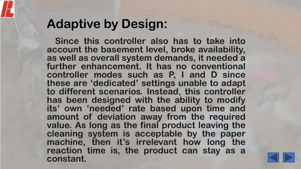 adaptive by design