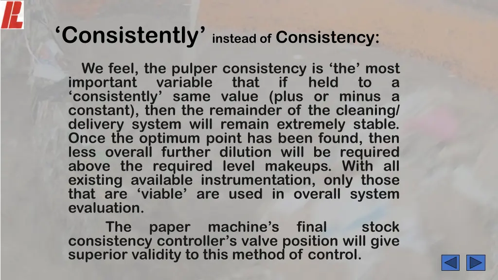 consistently instead of consistency