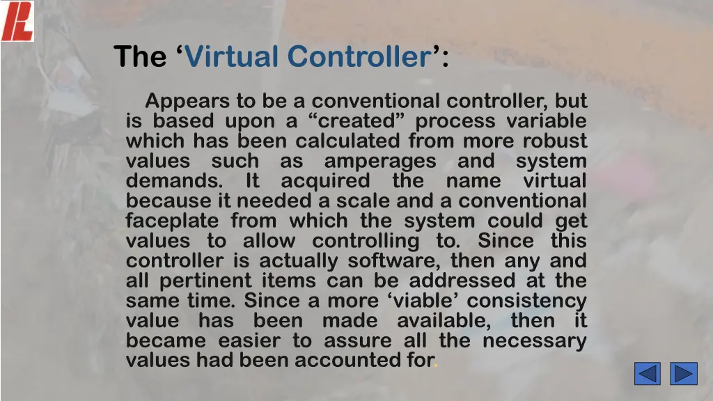 the virtual controller