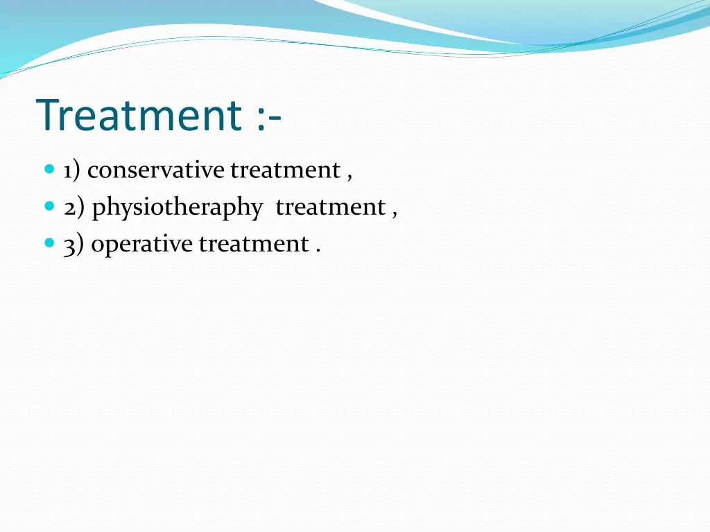 treatment