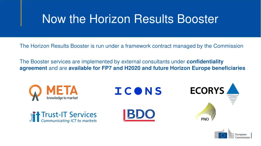 now the horizon results booster