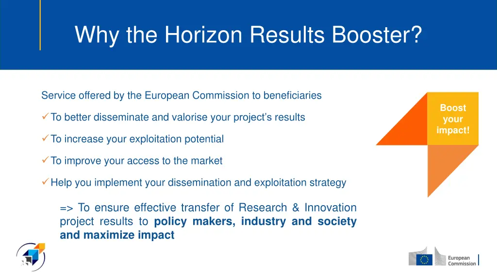 why the horizon results booster why the horizon