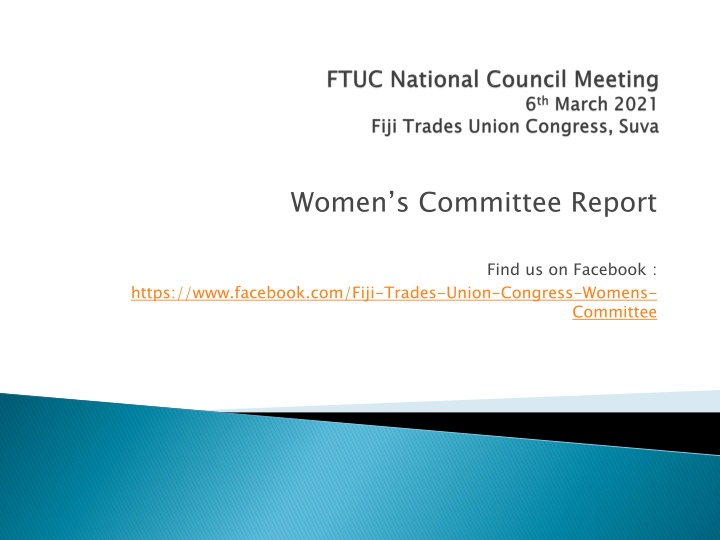 women s committee report