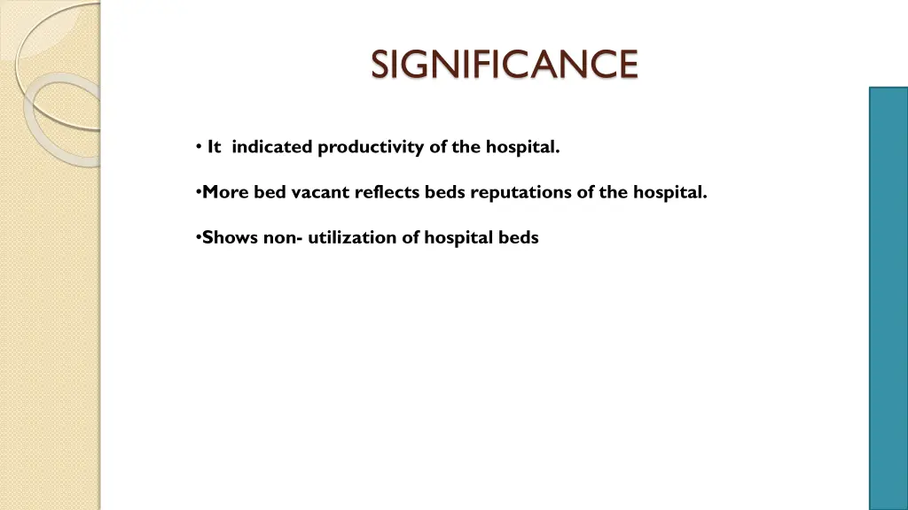 significance