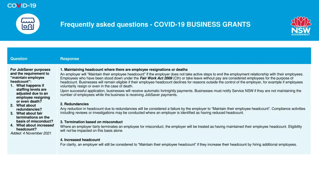 frequently asked questions covid 19 business 13