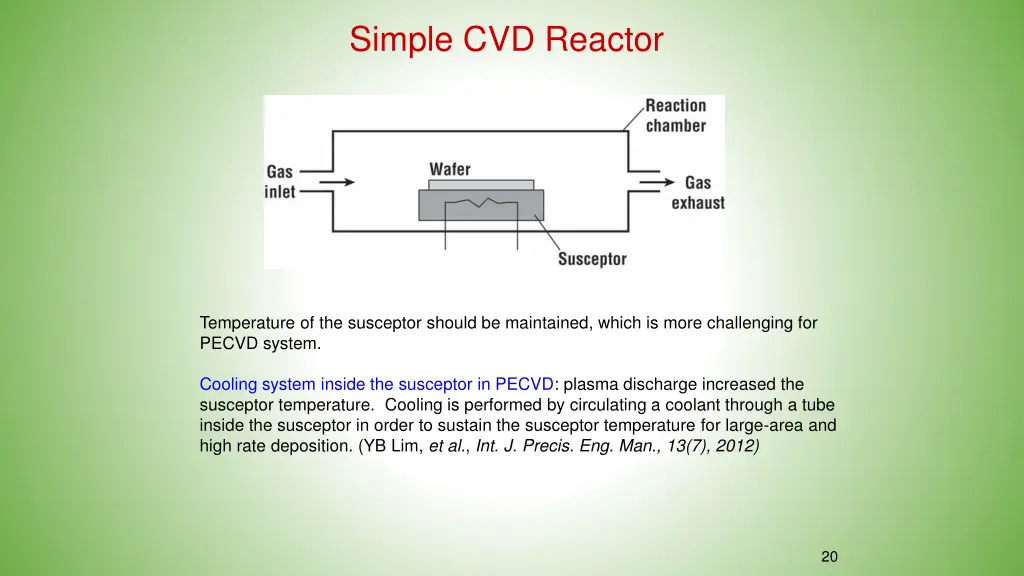 simple cvd reactor