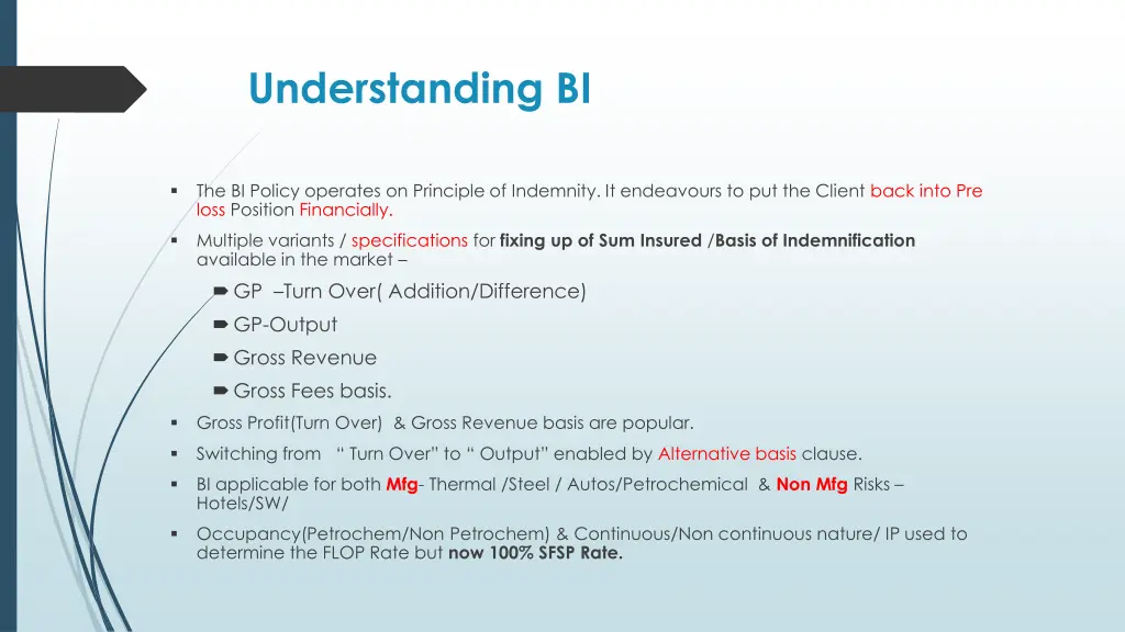 understanding bi