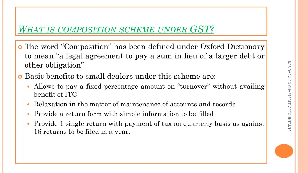 w hat is composition scheme under gst