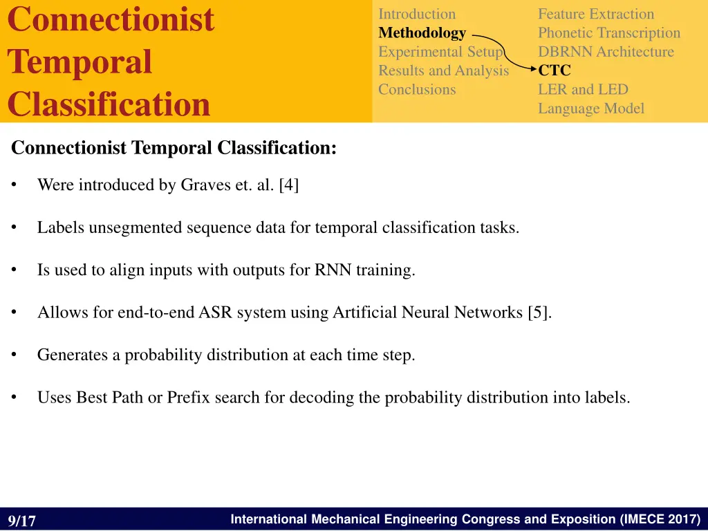 connectionist temporal classification