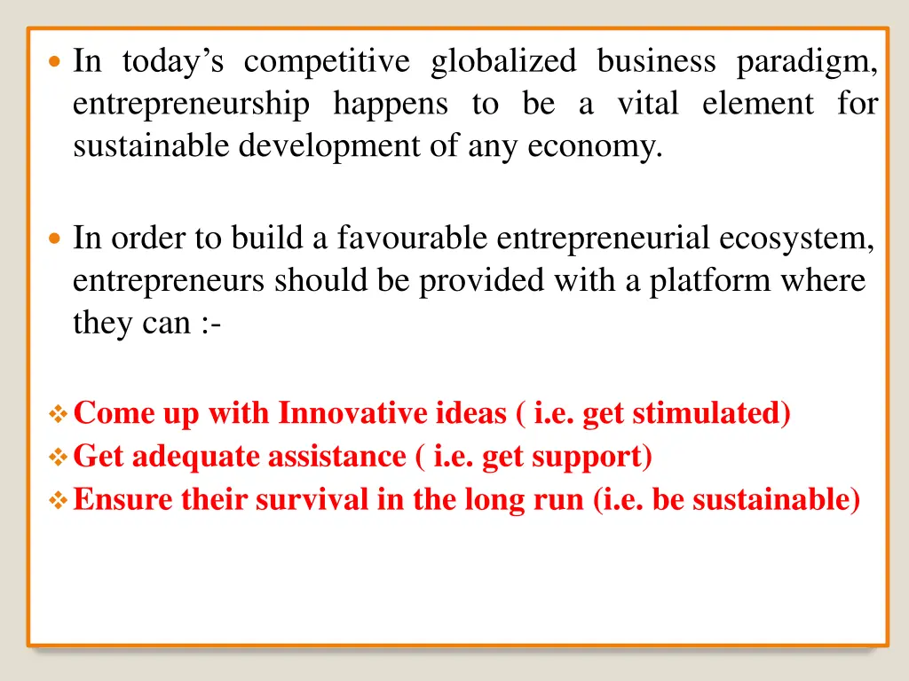 in today s competitive globalized business