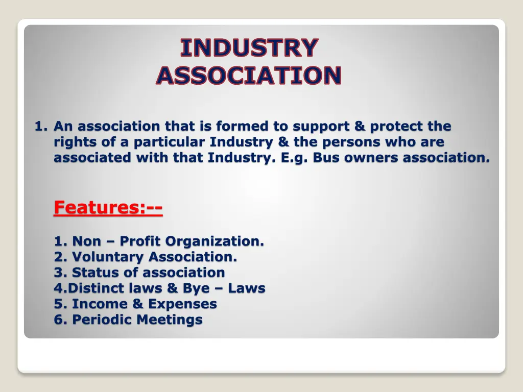 industry association