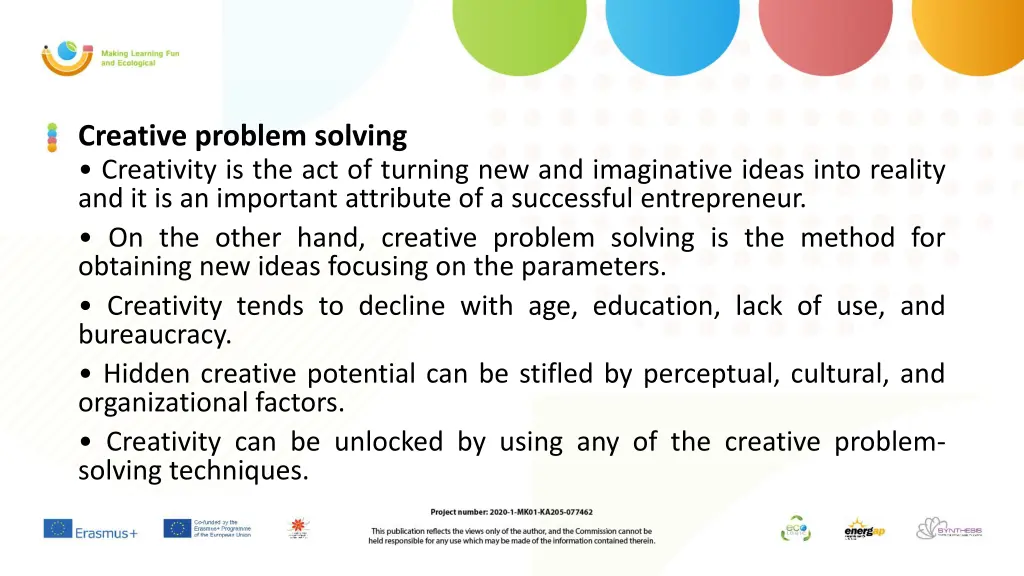 creative problem solving creativity