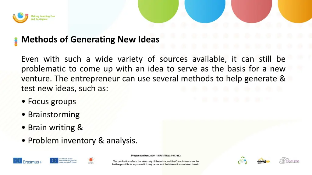 methods of generating new ideas