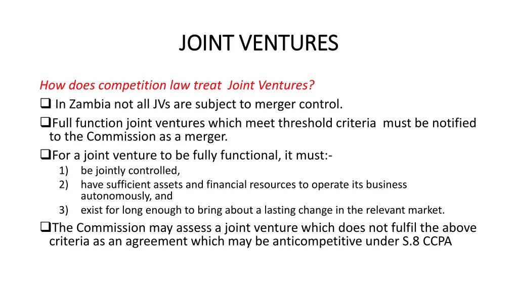 joint ventures joint ventures 2