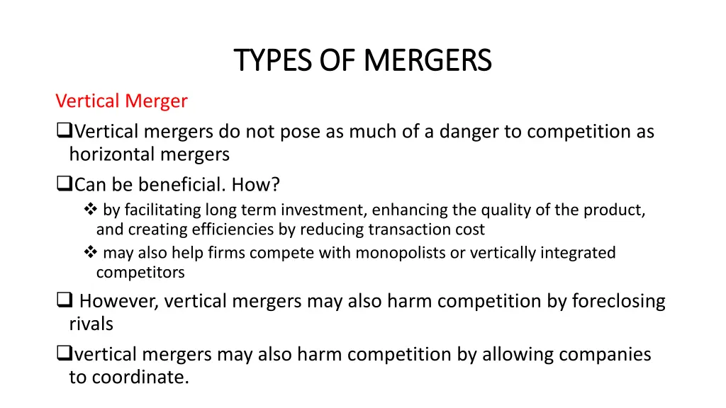 types of mergers types of mergers 3