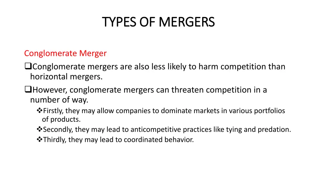 types of mergers types of mergers 5