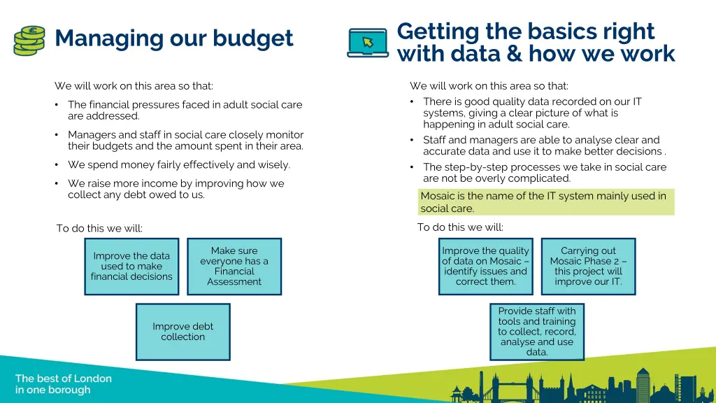 getting the basics right with data how we work