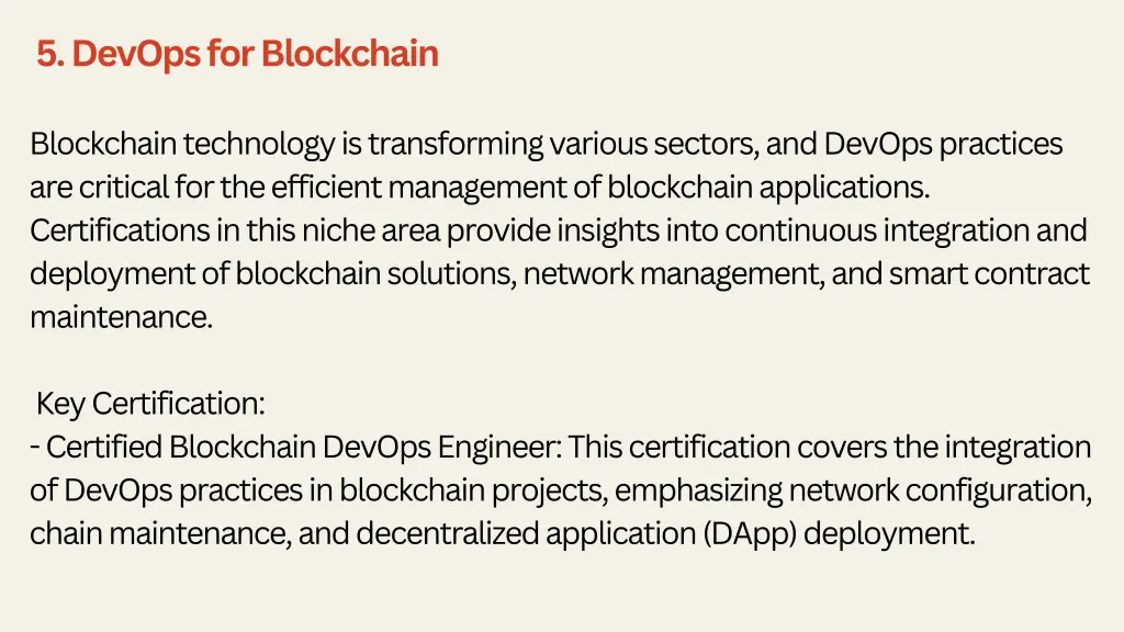 5 devops for blockchain