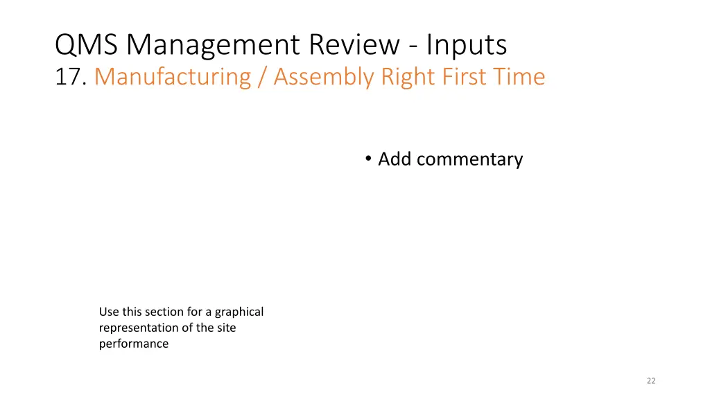 qms management review inputs 17 manufacturing