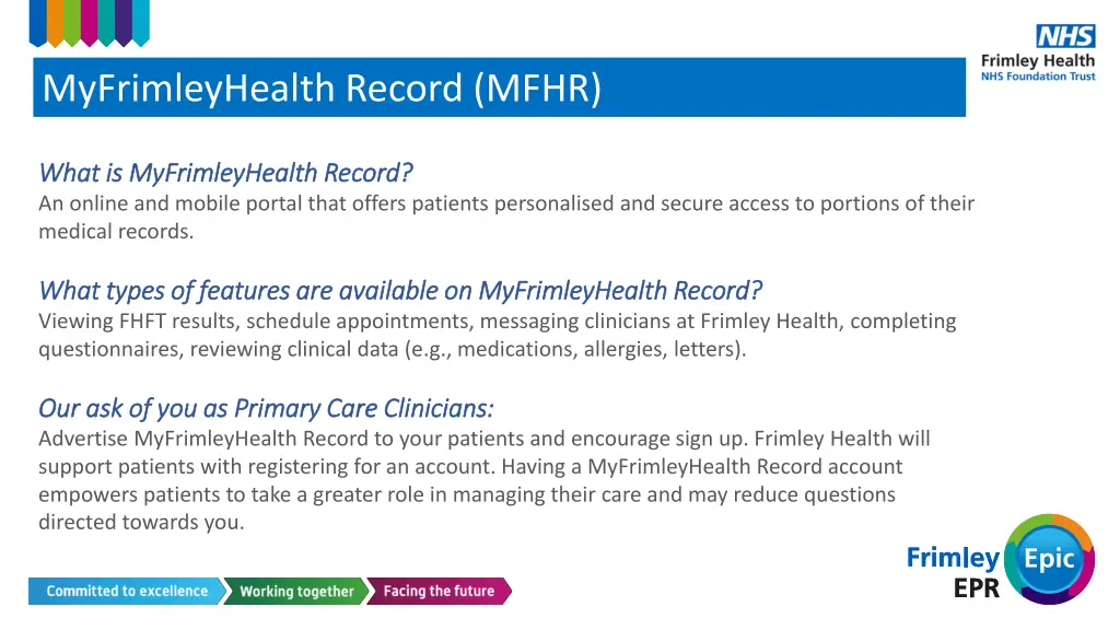 myfrimleyhealth record mfhr