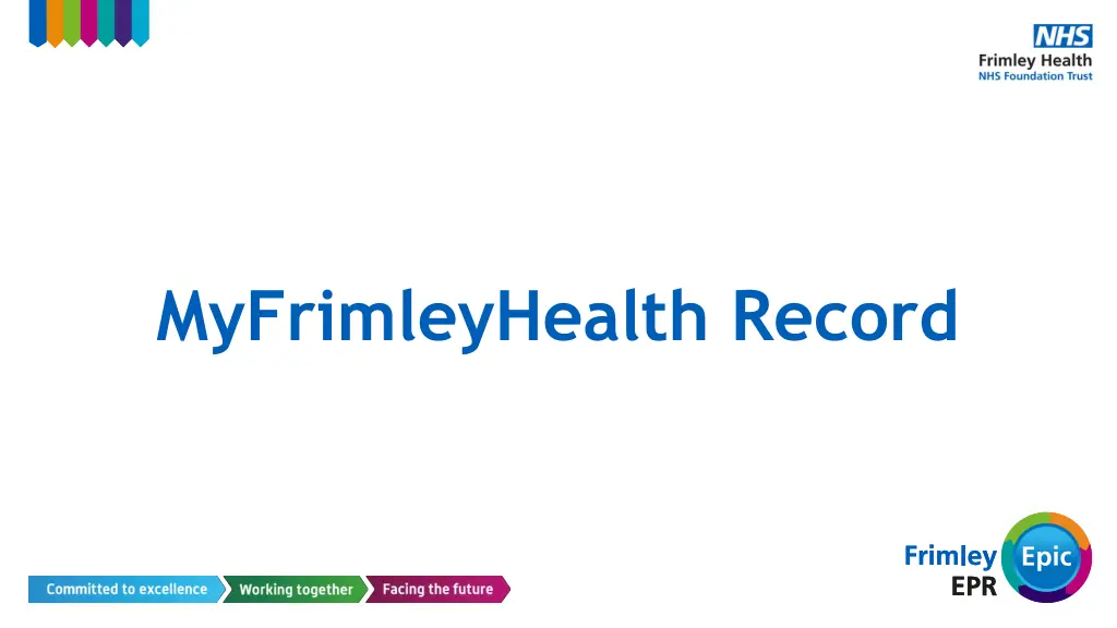 myfrimleyhealth record