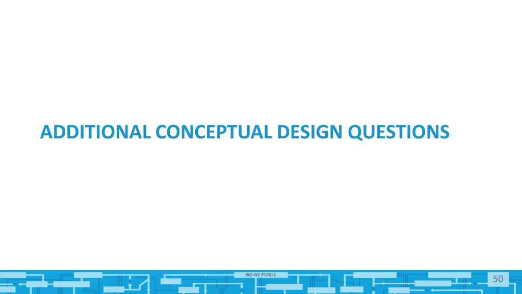 additional conceptual design questions