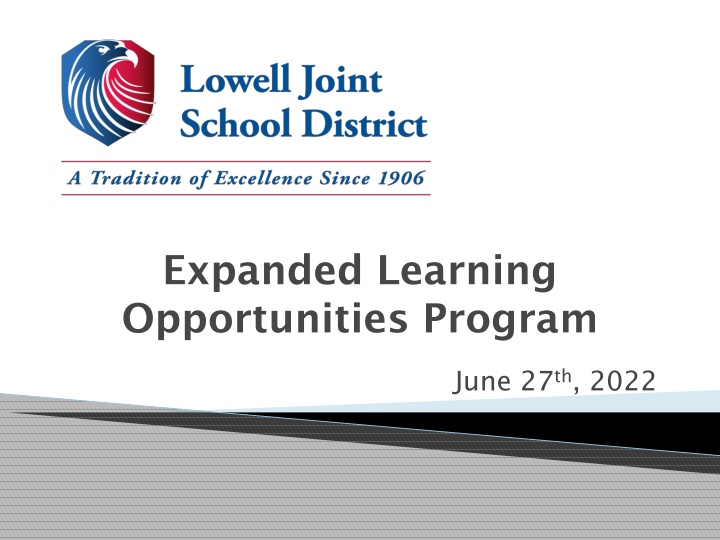 expanded learning opportunities program